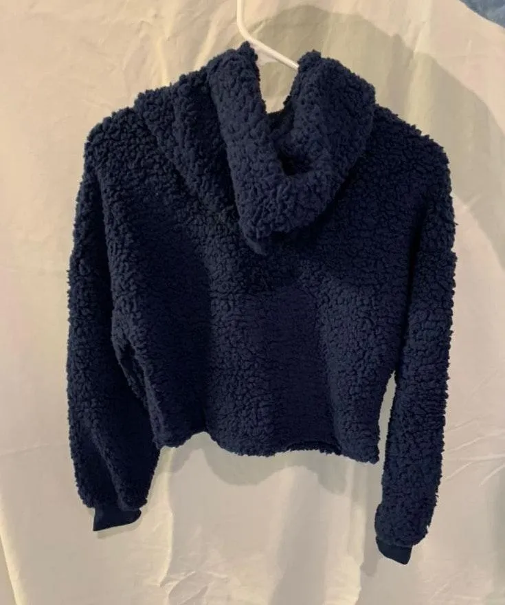 Zaful Navy blue teddy sweatshirt  - Image 2