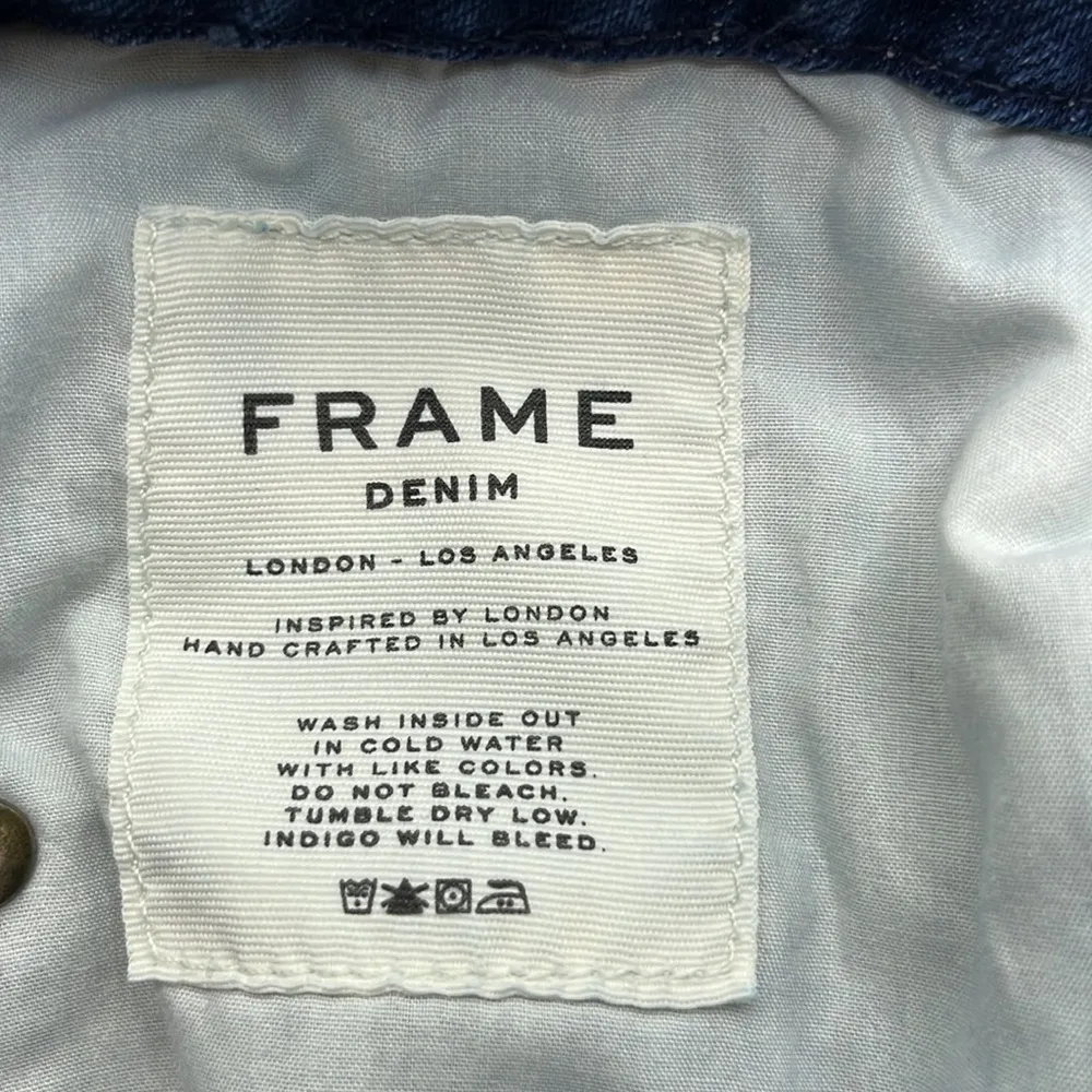 Frame Denim Le Grand Garçon Size 25 - Image 10