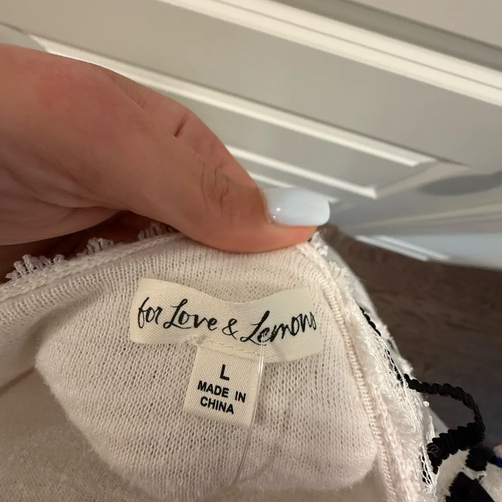 For‎ Love And Lemons The Mayfair White crochet Maxi Dress - Image 5