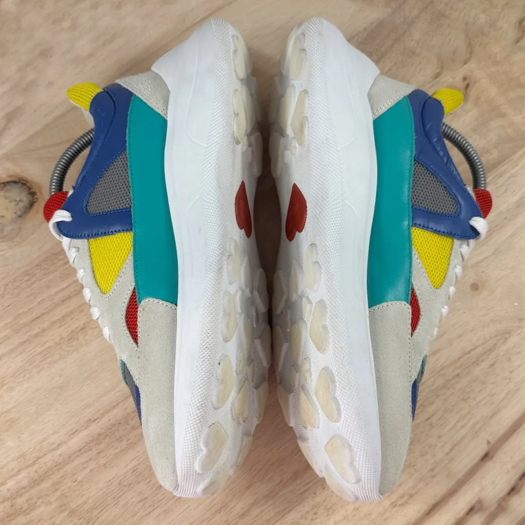 Love Moschino Scarpad Running 60 Sneakers Primary Multicolor Size 40 US 10 - Image 5