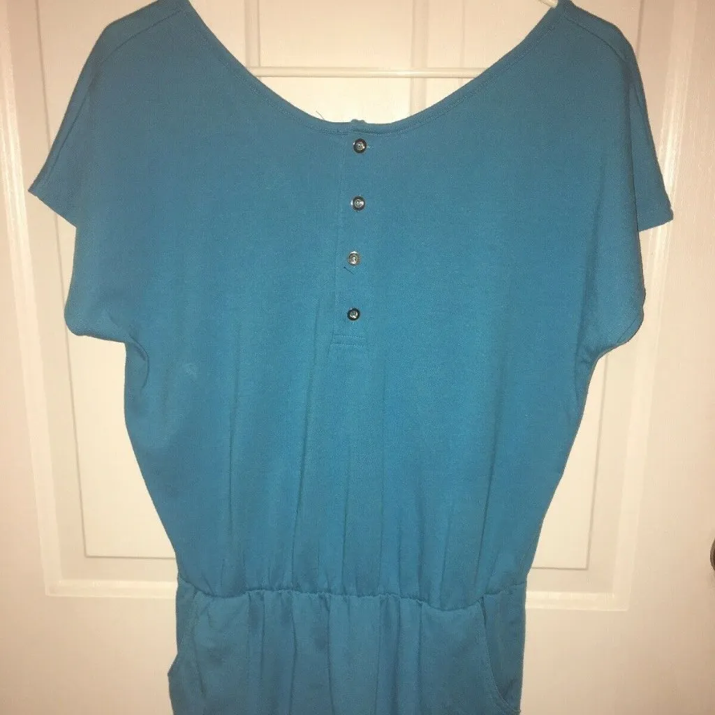 Free with Bundle!! Womens Blue Super Soft Comfy Stretch Dress Size Medium/Large - Image 3