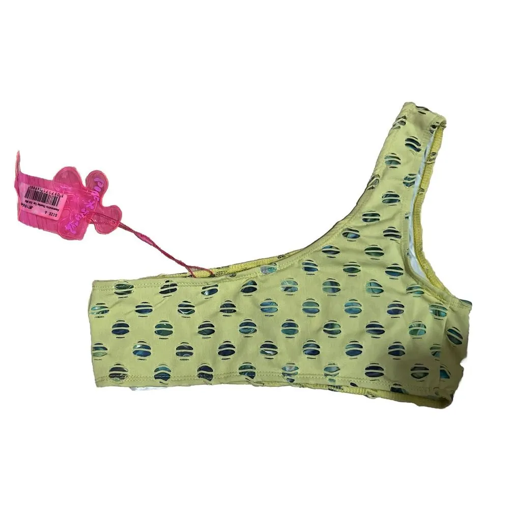 Jaded London Women's Asymmetric Overlay Top Knit Mix Size 6 NWT One Shoulder - Image 5