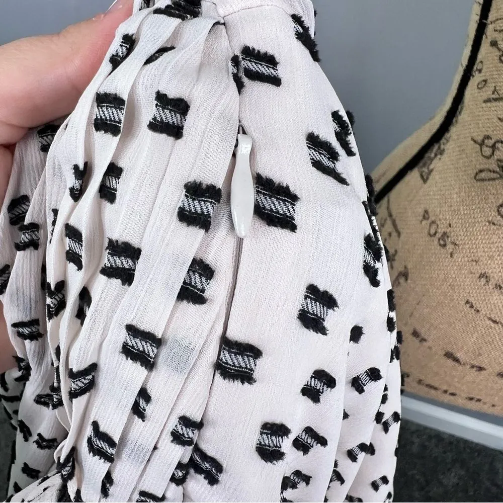 Sz M Chelsea & Violet White& Black Dress $79 MSRP - Image 11