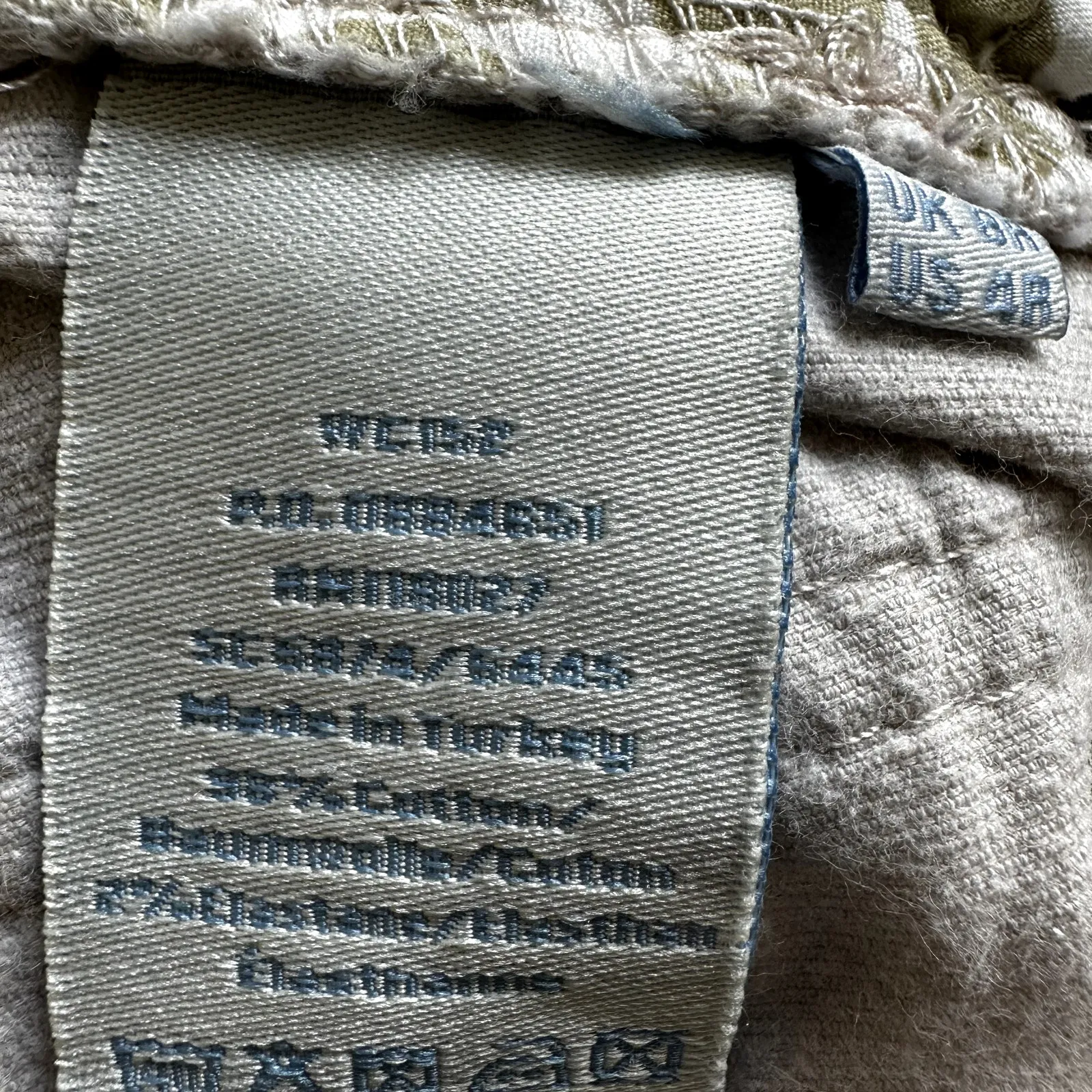 Boden Skinny Jeans Velvet Mid Rise Zip Fly Cotton Cream White 4R 29x30 Size 4 - Image 3