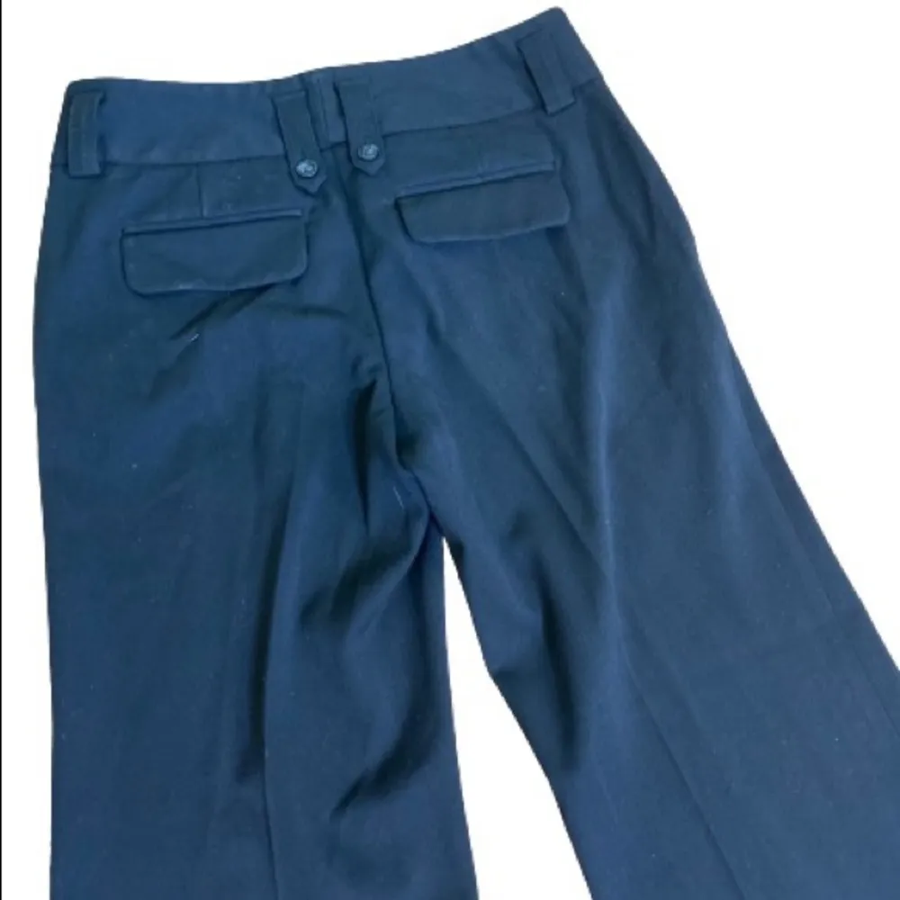 INC International Concepts, black wide cuff trouser in size 4 - Image 3