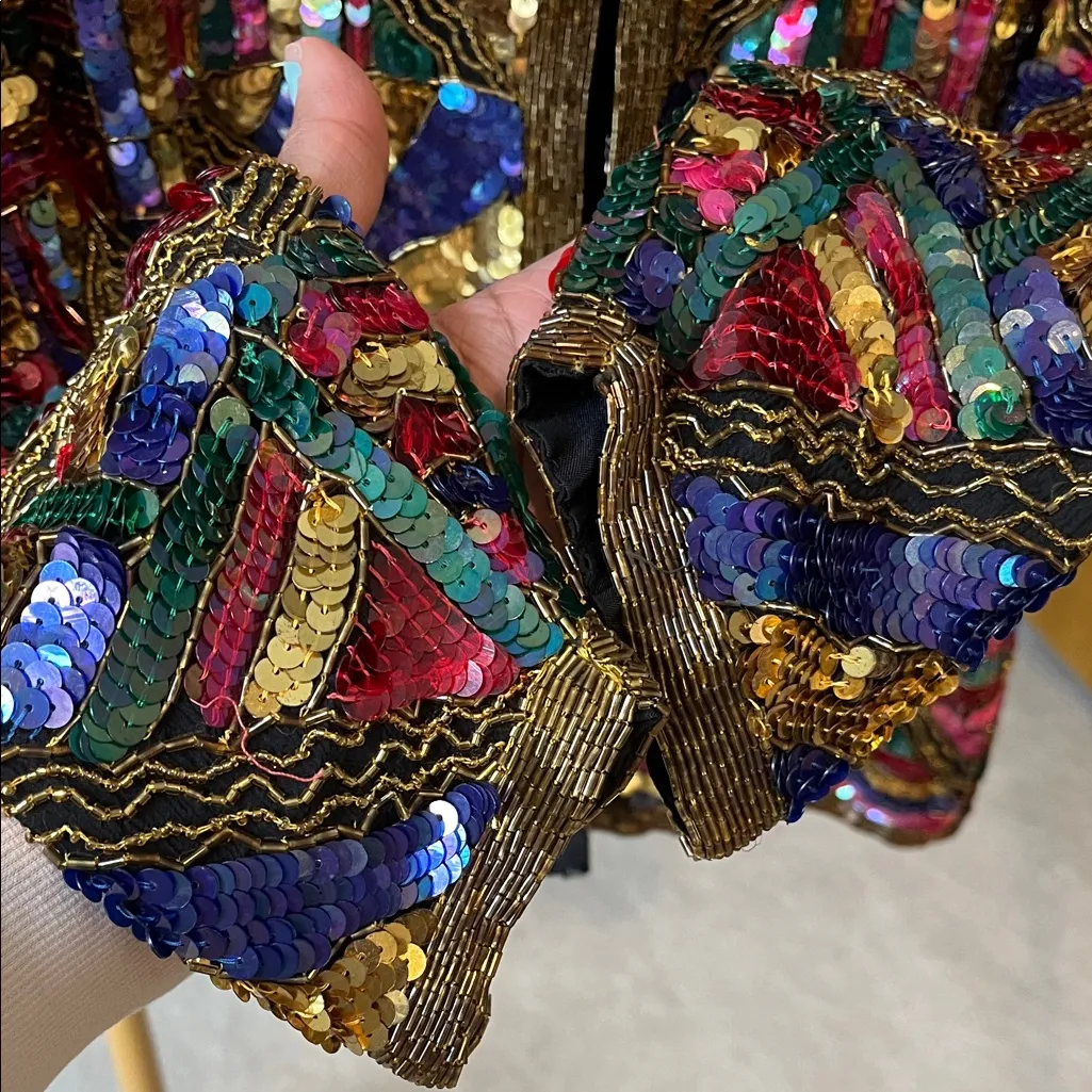 Scala  medium silk sequined Jacket - Image 10