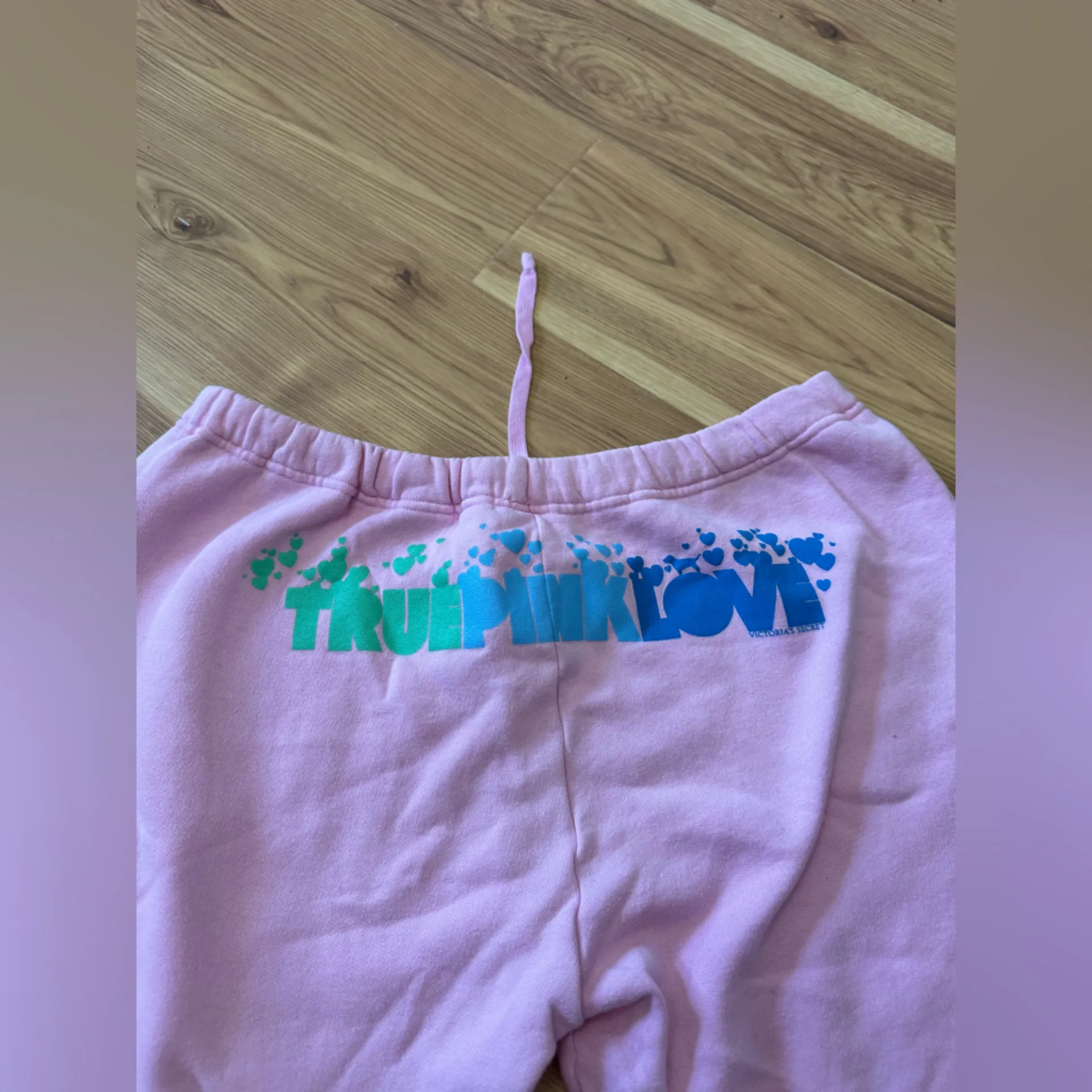 Y2K Pink Victorias Secret Jogger Sweatpants - Image 2