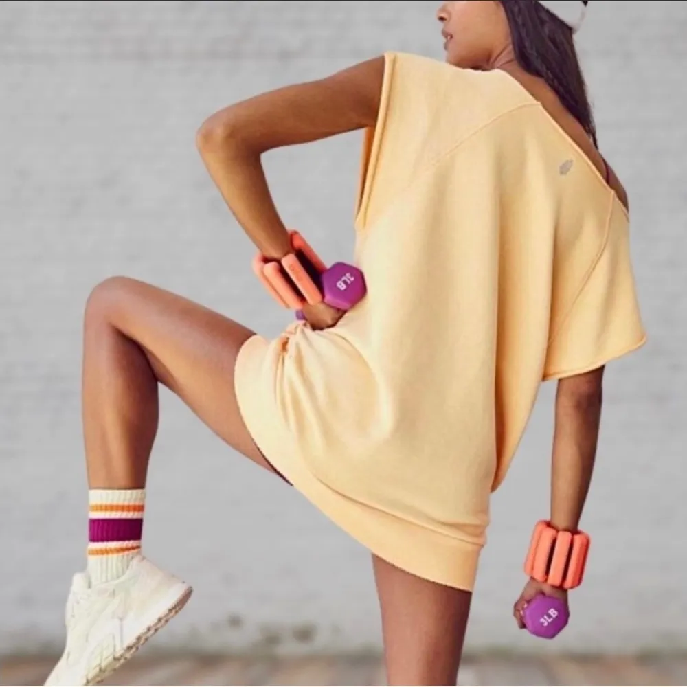 Free People FP Movement Muscle Tunic In Cantelope. NWT - Image 2