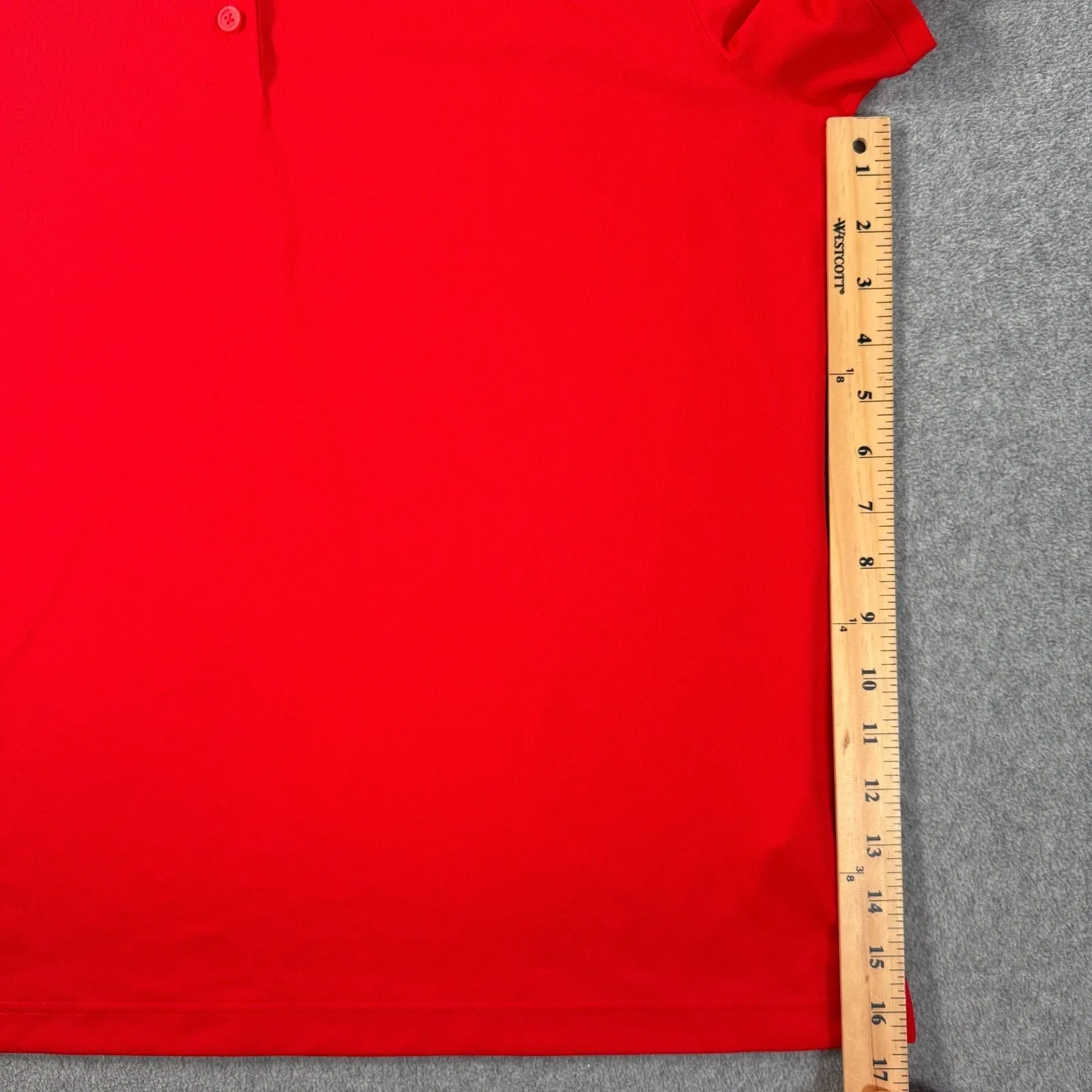 Ole Miss Rebels Nike Dri-Fit Polo Shirt Womens XL Short Sleeve Red Navy Collared - Image 5