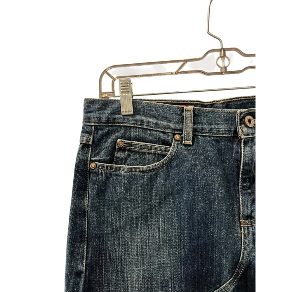 Vintage Guess Denim Maxi Skirt Women's Size 29 Western Boho Denim Blue Cotton - Image 3