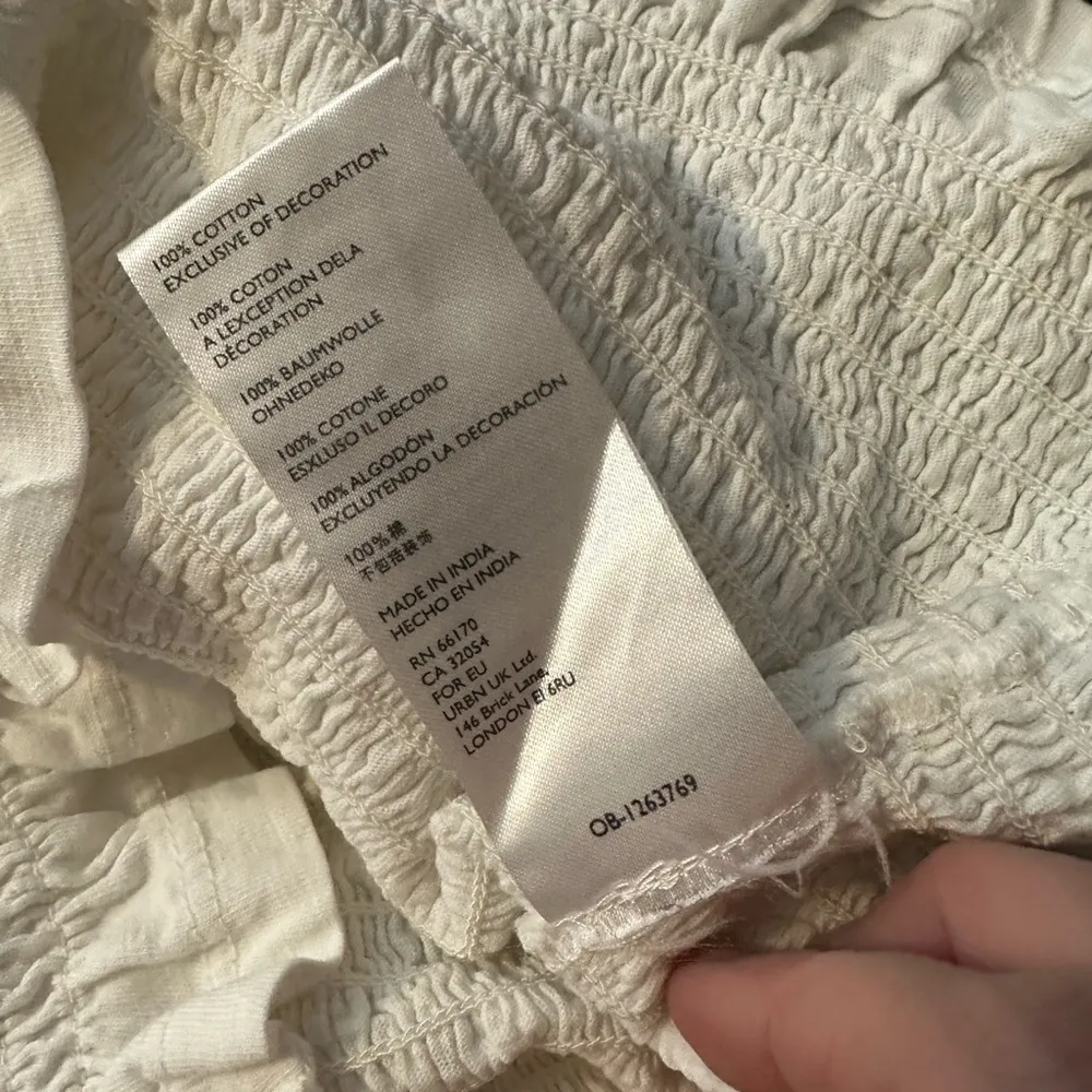 ANTHROPOLOGIE: PILCRO GINNY SMOCKED CROP TOP XS - Image 5