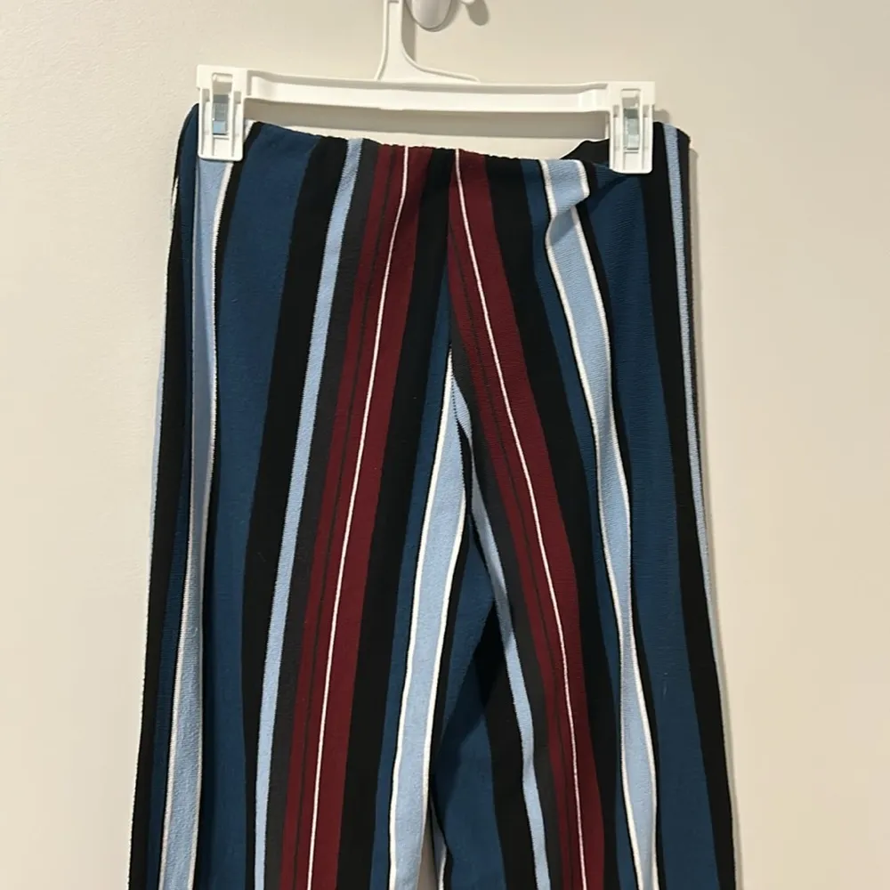 Urban Outfitters Wide Leg Colorful Pants Elastic Waistband Size Small - Image 4