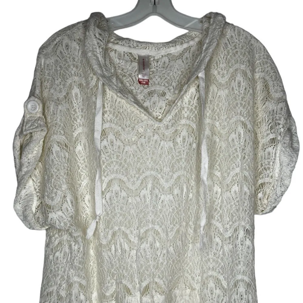 No Boundaries Lace Cover Up - Image 9