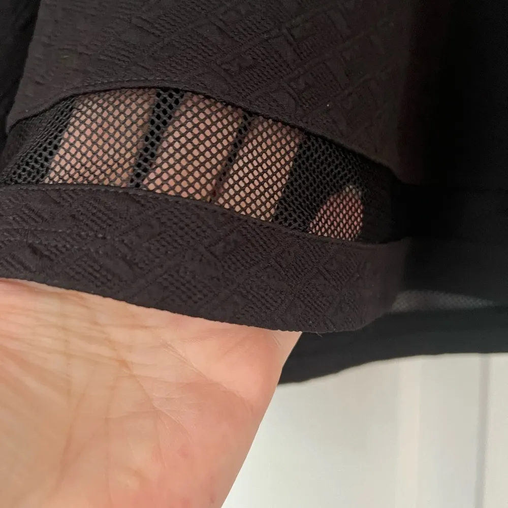 Xhilaration Black‎ Fit and Flare Skirt With Mesh Bottom Women’s Size Medium - Image 7