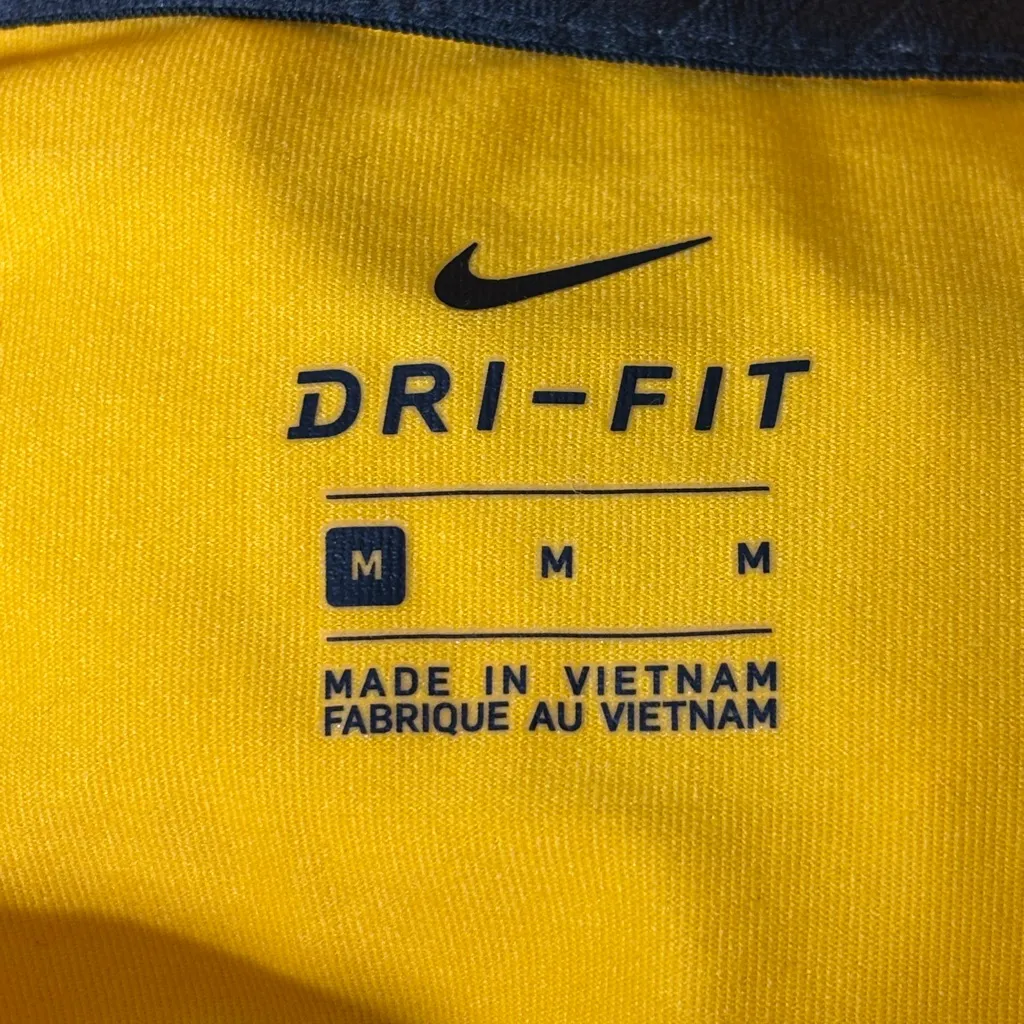 Nike Dri-FIT Yellow Quarter Zip - Image 3
