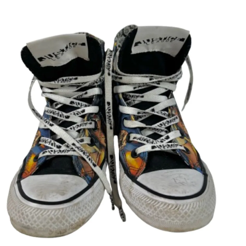 Converse Justice League Graphic High-Top Sneakers - Image 2