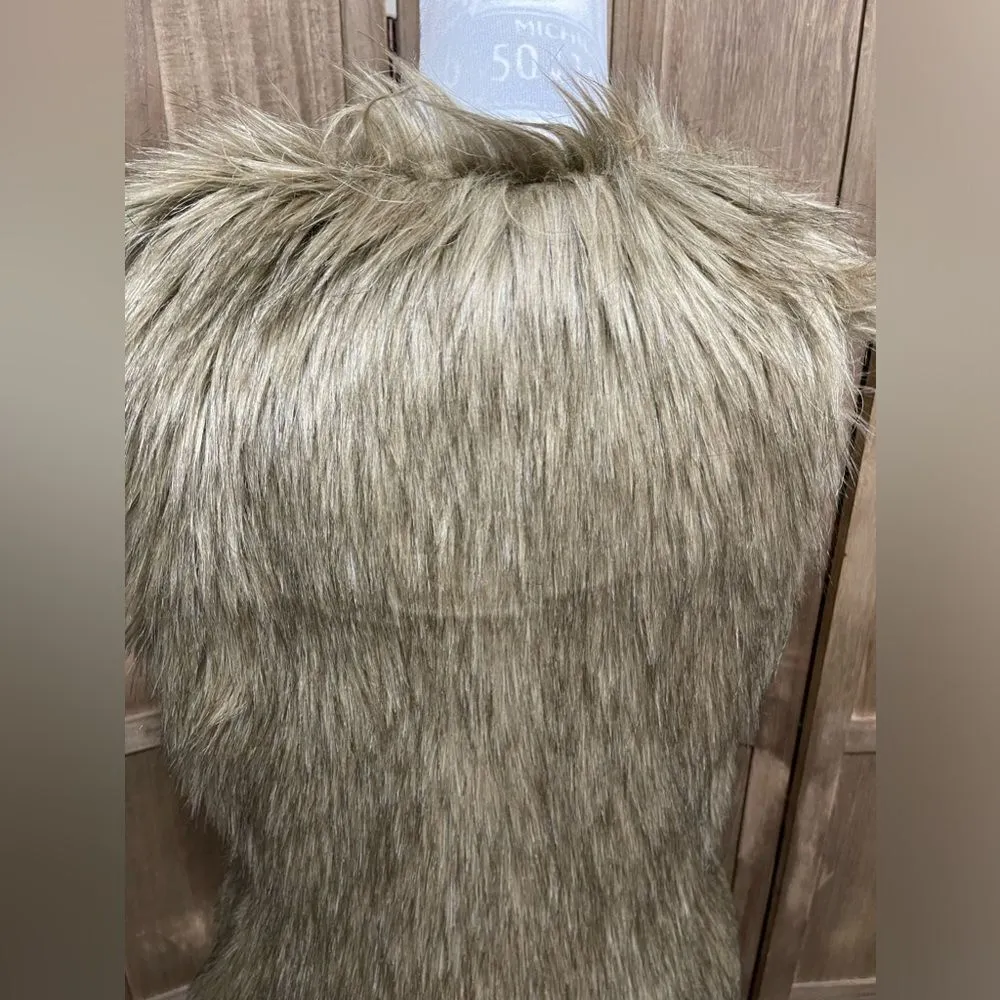 Donna Salyers’ FABULOUS FURS (100% faux). Tan Size XS - Image 3