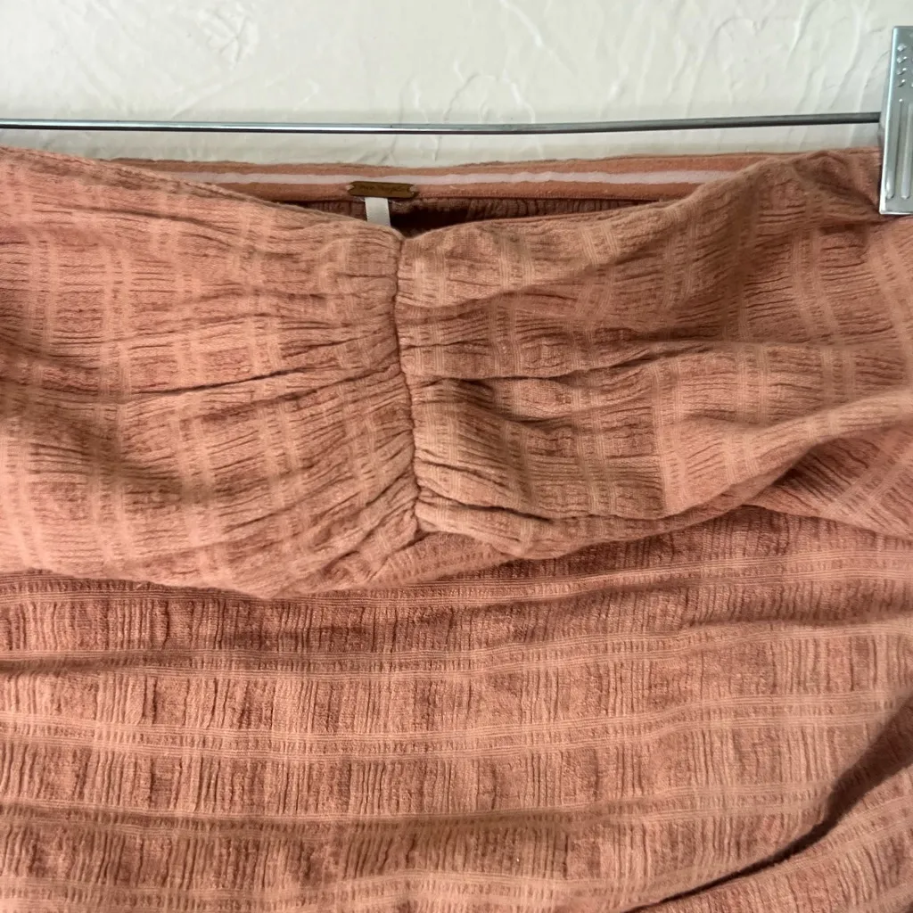 Free People Brandie Strapless midi dress size L - Image 3