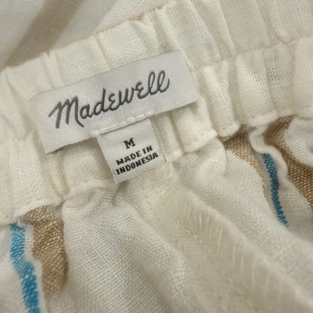 MADEWELL Column Maxi Skirt in 100% Linen Olive Surplus size Medium - Image 6