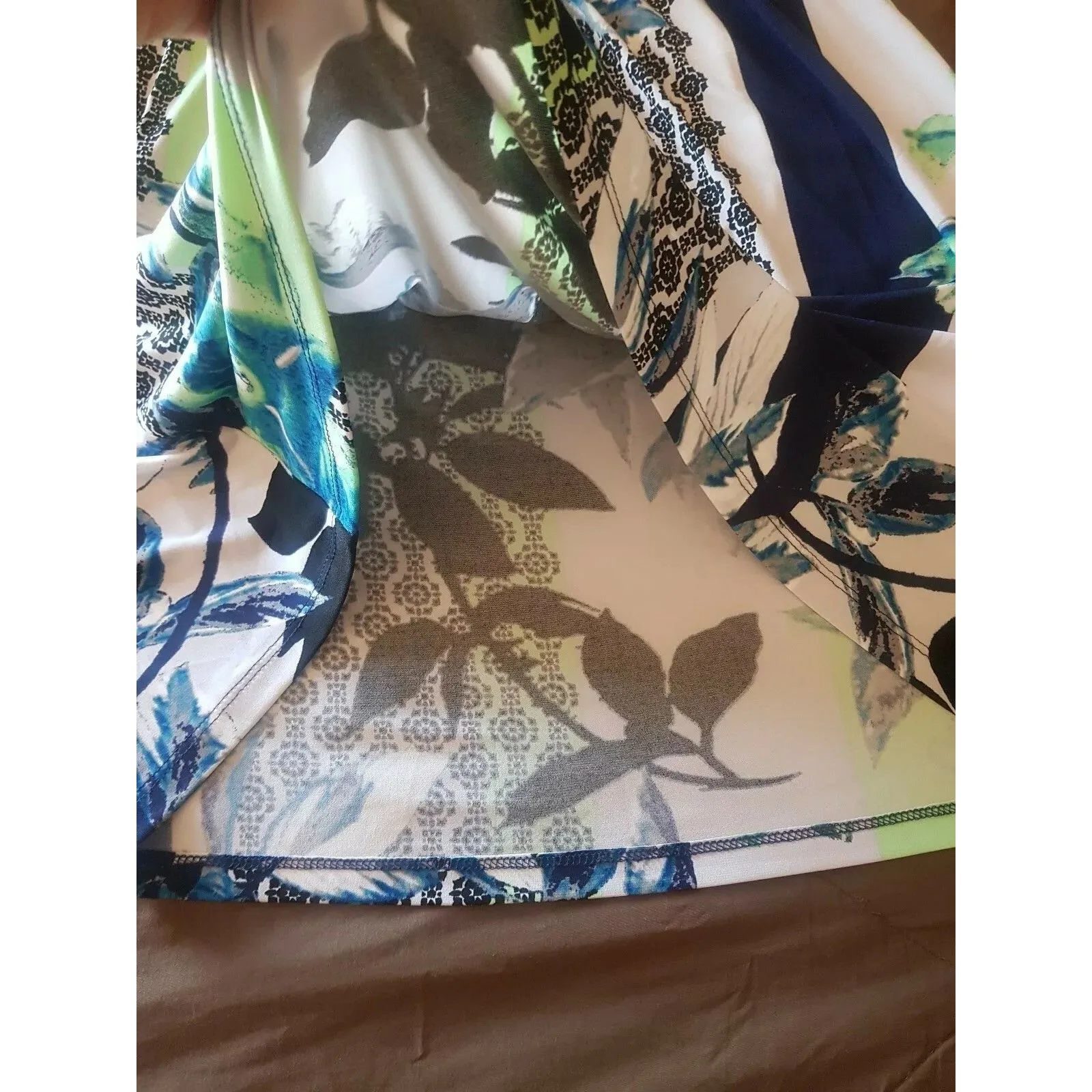 Style & Co Womens Dress Sz Small Floral Vacation Resort Travel Tropical Beach - Image 9