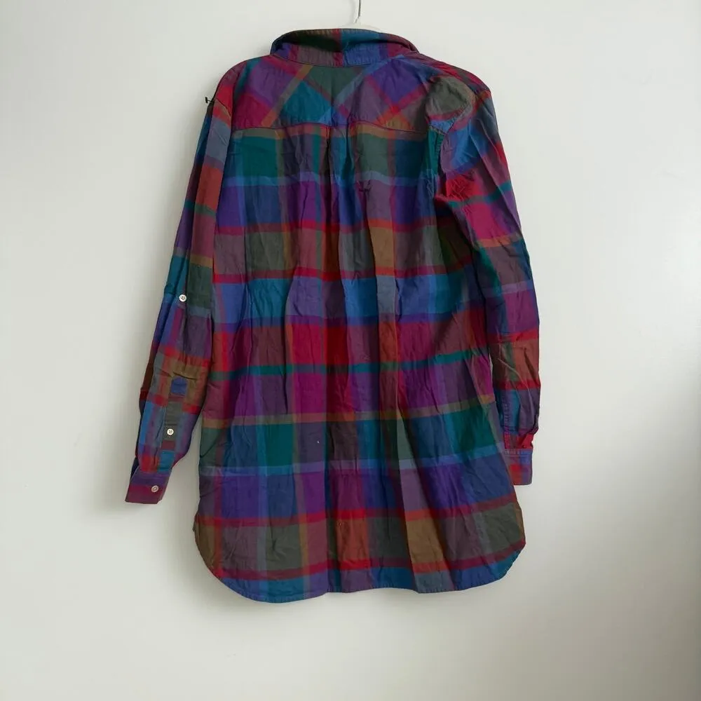 L.L. Bean Signature Plaid Tunic - Image 2