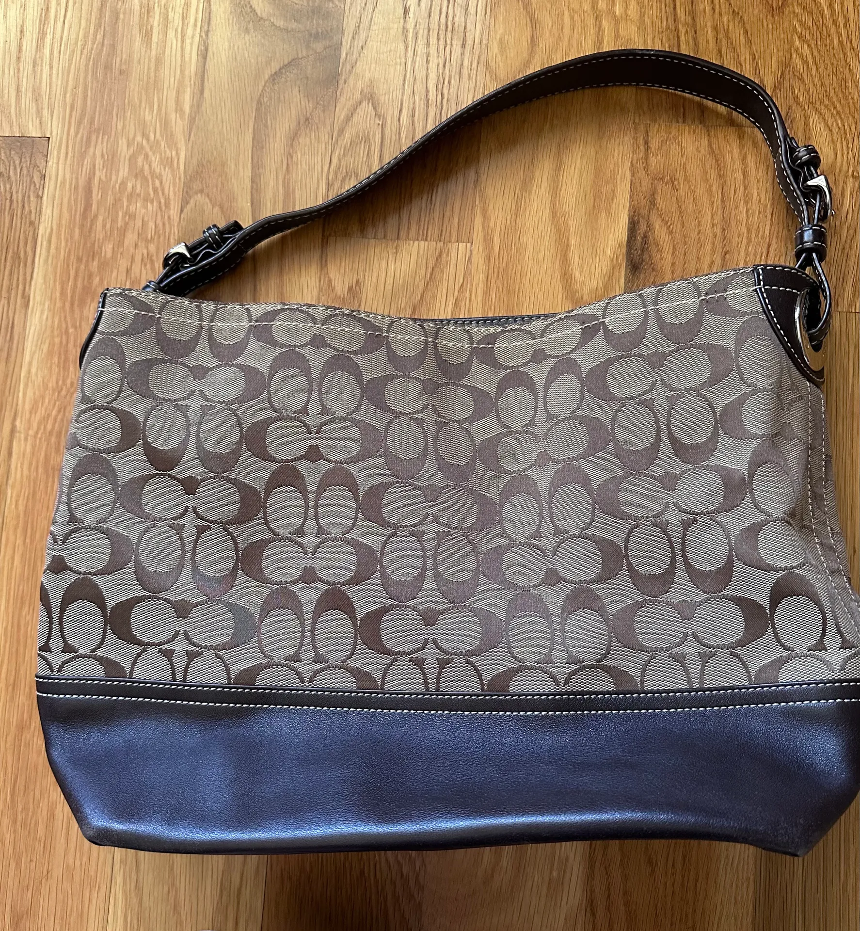 Vintage 2000’s Y2K Classic Slouch Purse - Image 2