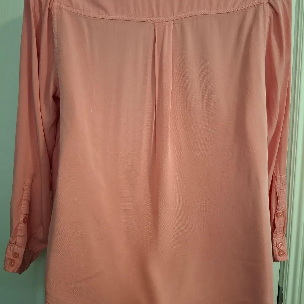 Torrid Sz 0 Women's Pink Button-Up Blouse - Image 11