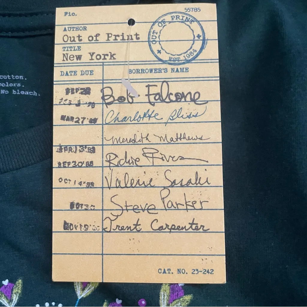 NWT Out of Print Pride and Prejudice Women's Crew T-Shirt Size XXL - Image 6