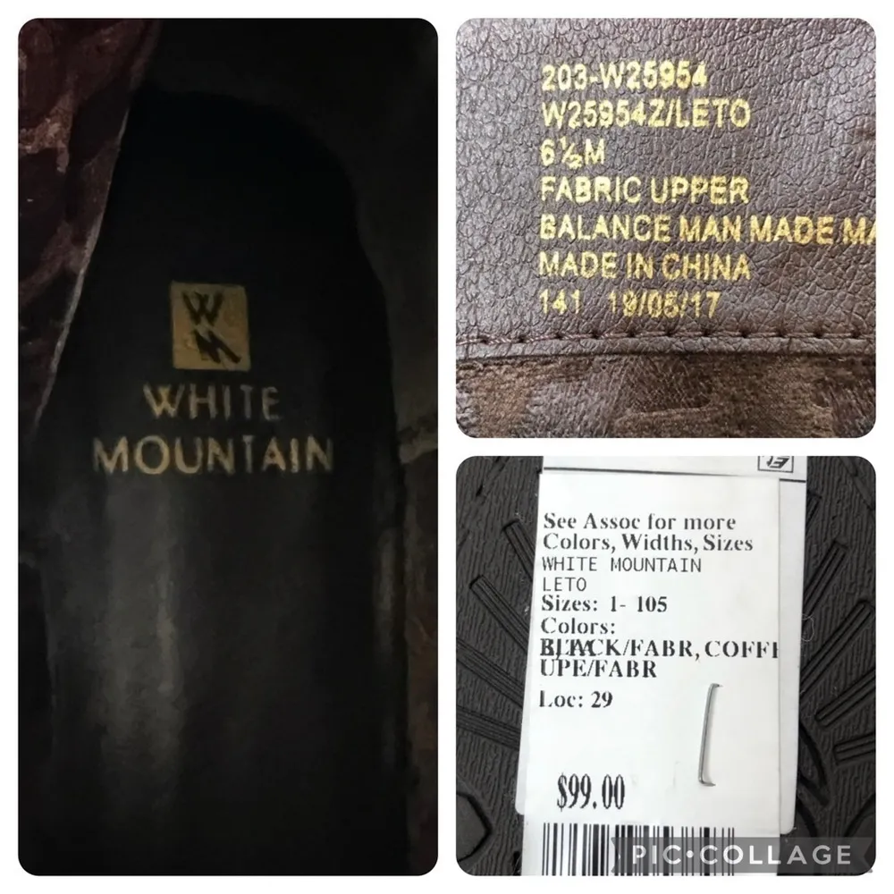 White Mountain Leto Brown Slouch Riding Boots NWT 6.5 - Image 15