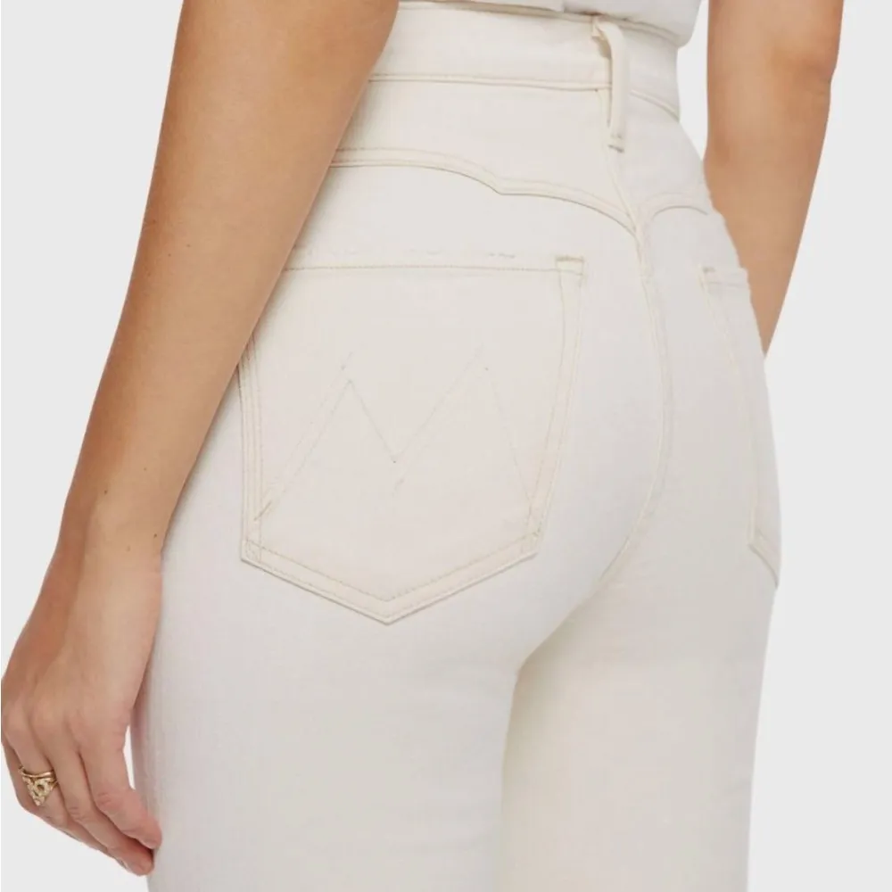 Mother Superior Denim The Buckle Bunny Rider Ankle Jeans in Act Natural size 32 - Image 8