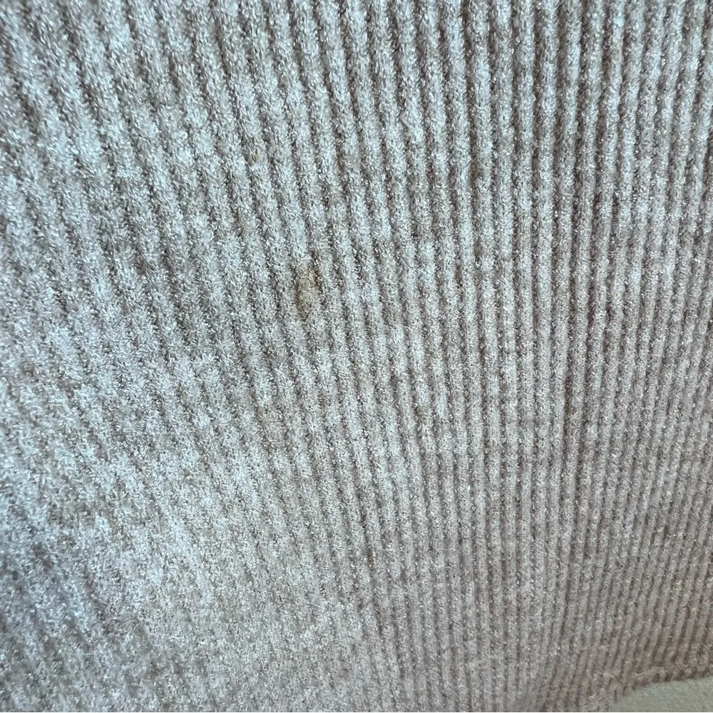 Forever 21 Women’s Ribbed Cream Body Con Midi Dress - Image 4