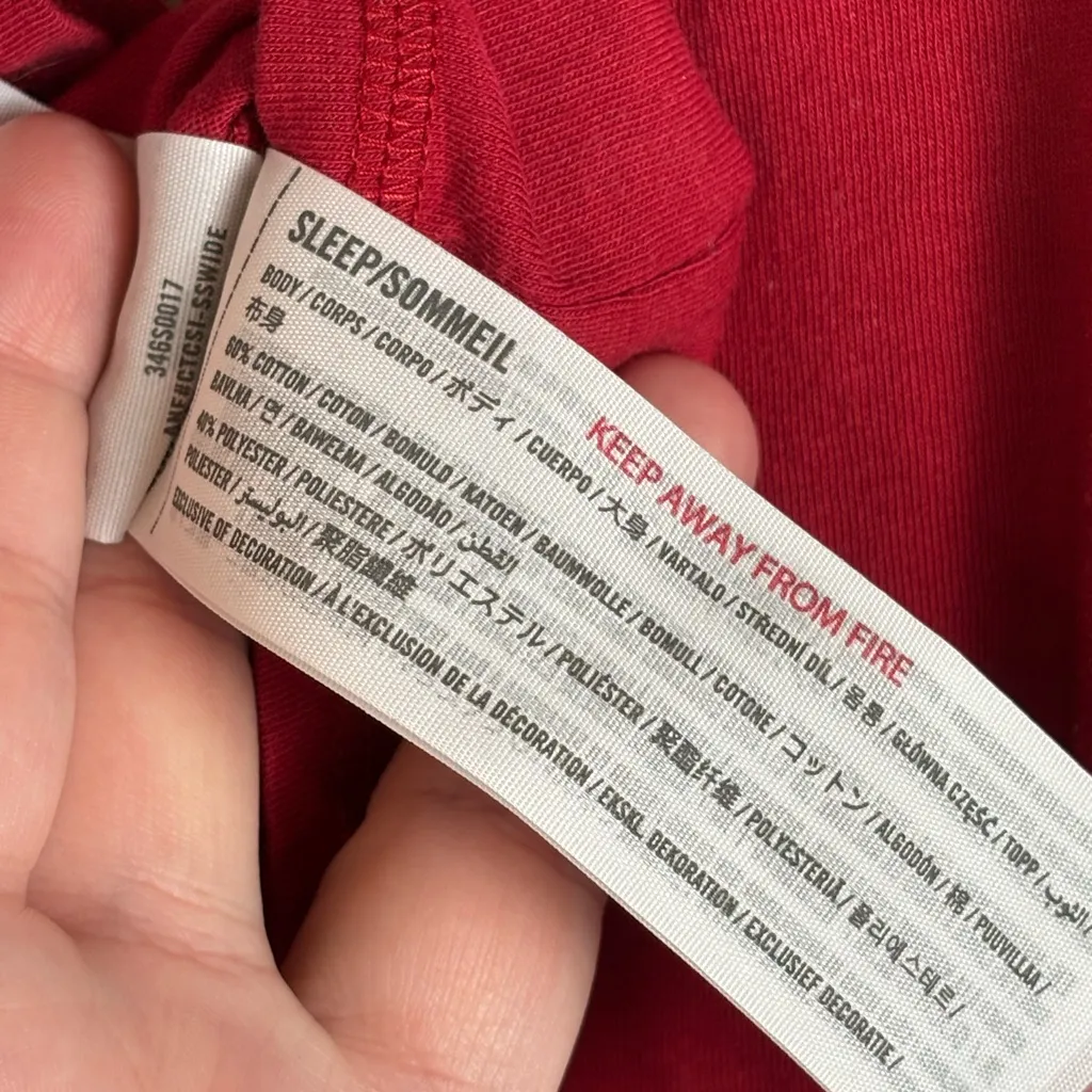 Holster California Woman’s Long Sleeve Sleepwear Lightweight Casual Top Medium - Image 4