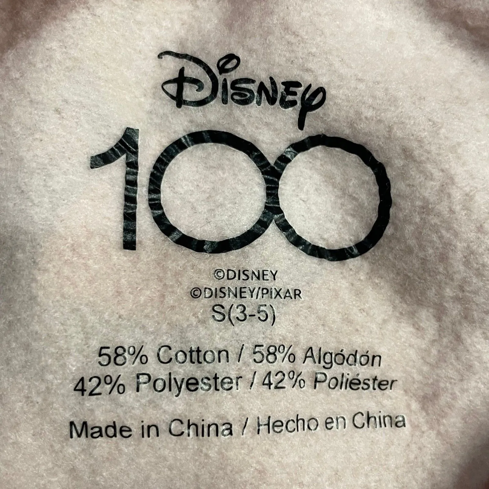 Disney Sweatshirt 100 Year Anniv Womens Pink Size XS Mickey Mouse Cinderella - Image 4