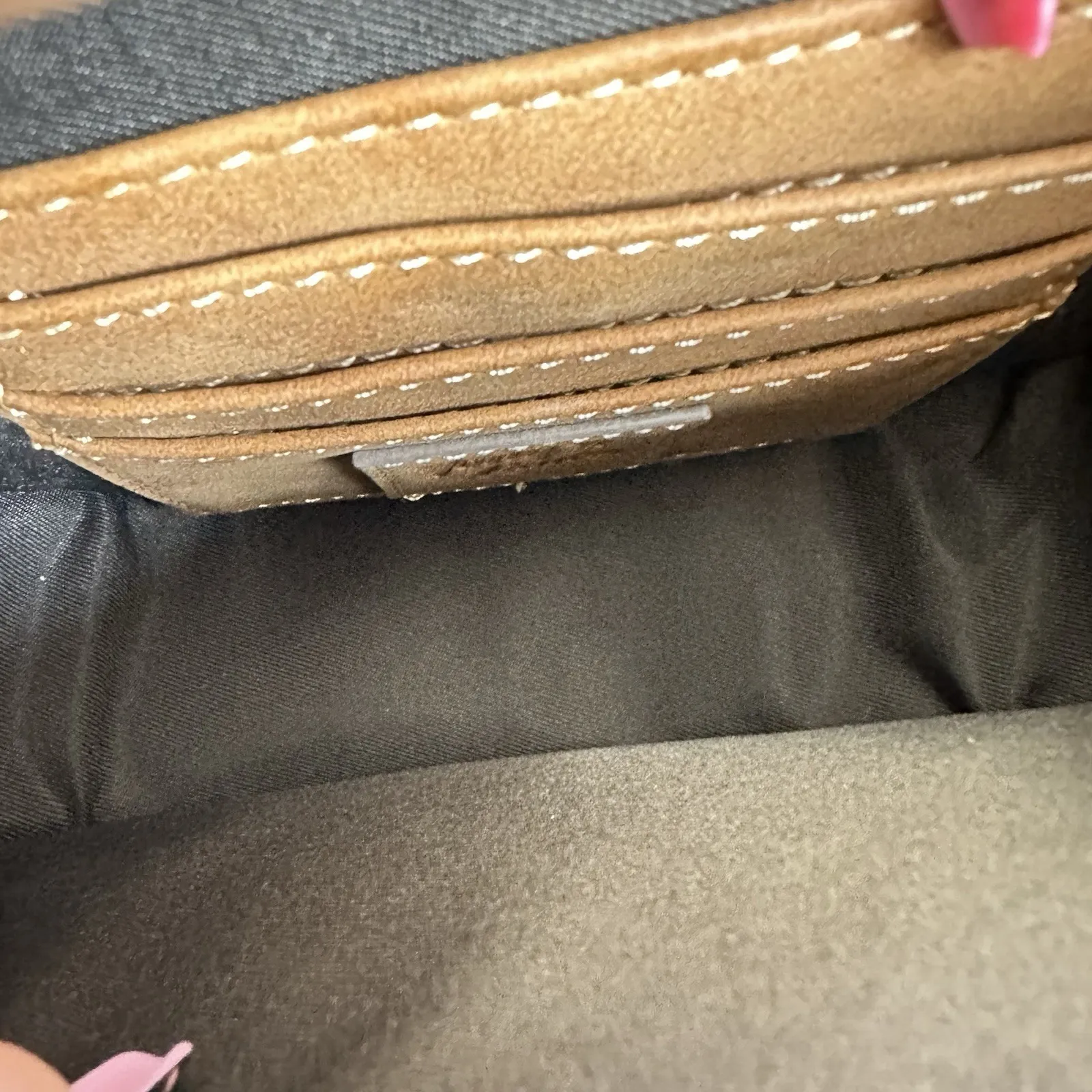 Tony Lama Woven Accent Colorful SaddleBag‎ Leather Southwestern Crossbody Purse - Image 10