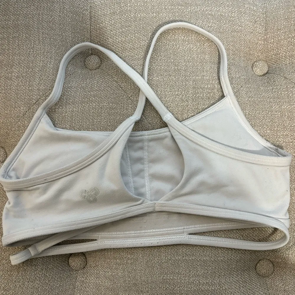 TNA Action White Sports Bra *Flawed* Size XS - Image 2