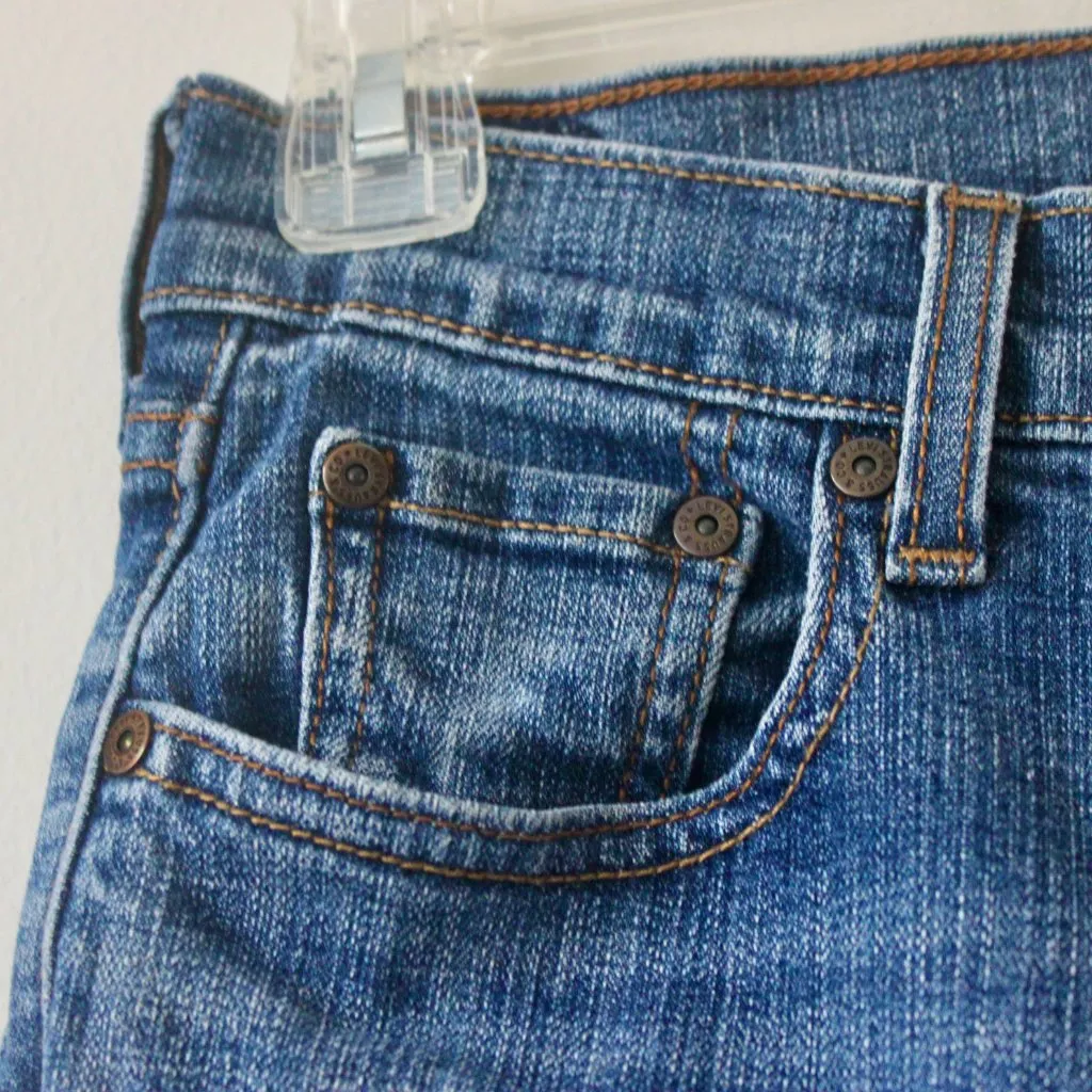 Levi's Straight Leg 505 Medium Wash Denim Jeans 2M - Image 4