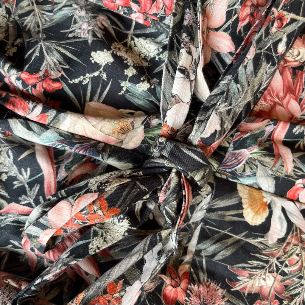 Cottagecore Garden Antonio Melani Jumpsuit 12 All Over Floral Fairy Whimsical - Image 6