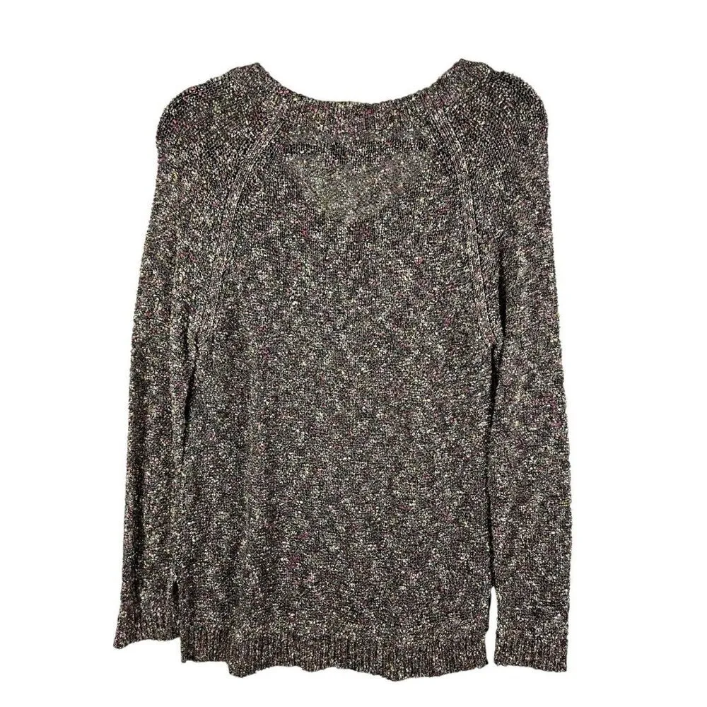 Rag & Bone Womens Boucle Sweater M Speckled Knit Lory Melange‎ Tweed Marled - Image 2