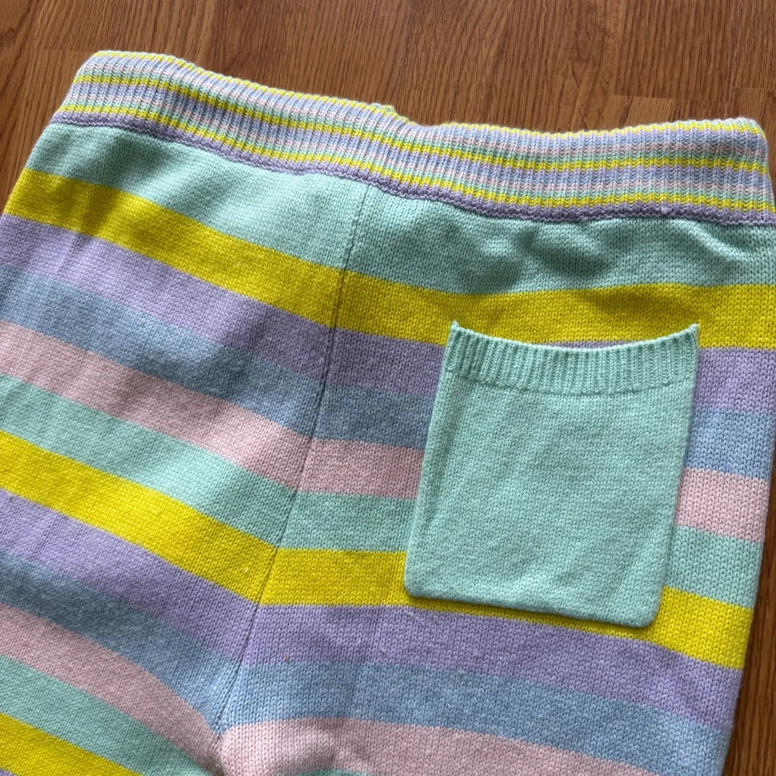 LoveShackFancy Sundown Wool-Blend Jogger Size Large - Image 9