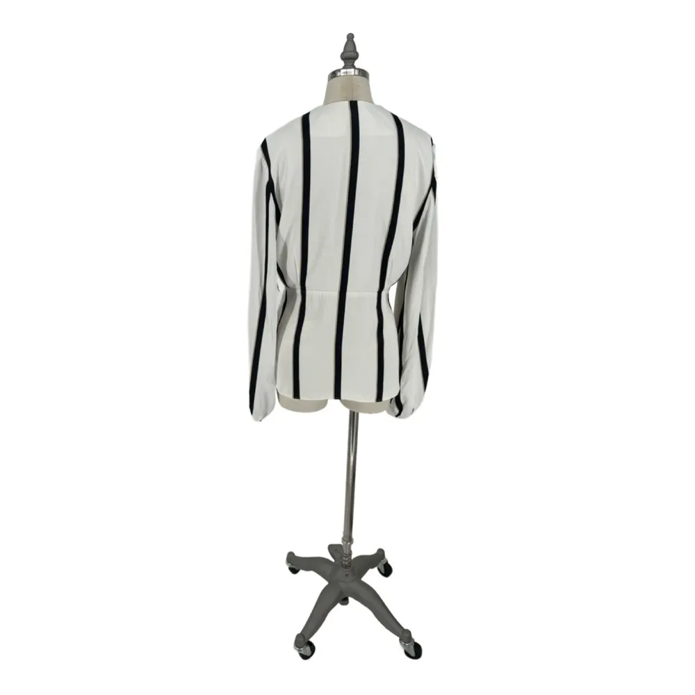 Equipment Alaine Blouse‎ Women’s SP Nature / White Multi | Garmertory $300.00 - Image 3