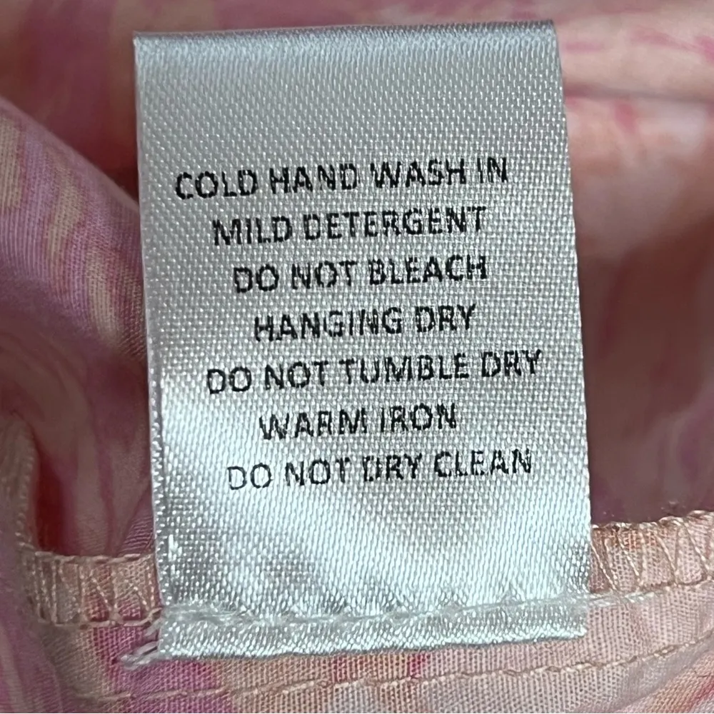 Karlie  Womens Floral Lightweight 3/4 Balloon Sleeve Colorful Blouse Size Large - Image 9