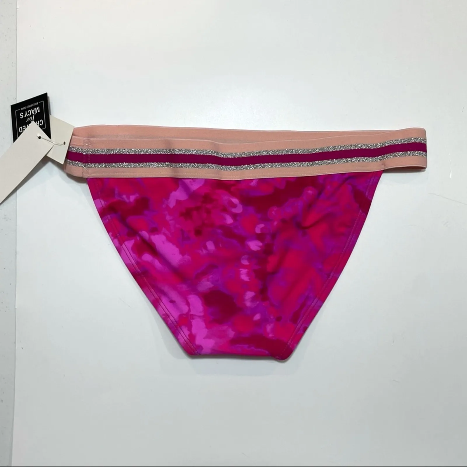 Hula Honey Pink TIE-DYE Bikini Swim Bottom XS - Image 6