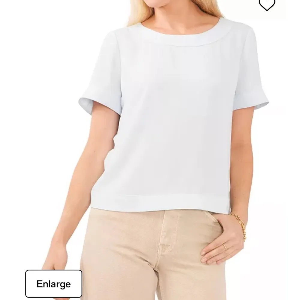 Vinca Camuto shirt in color sea breeze - Image 2