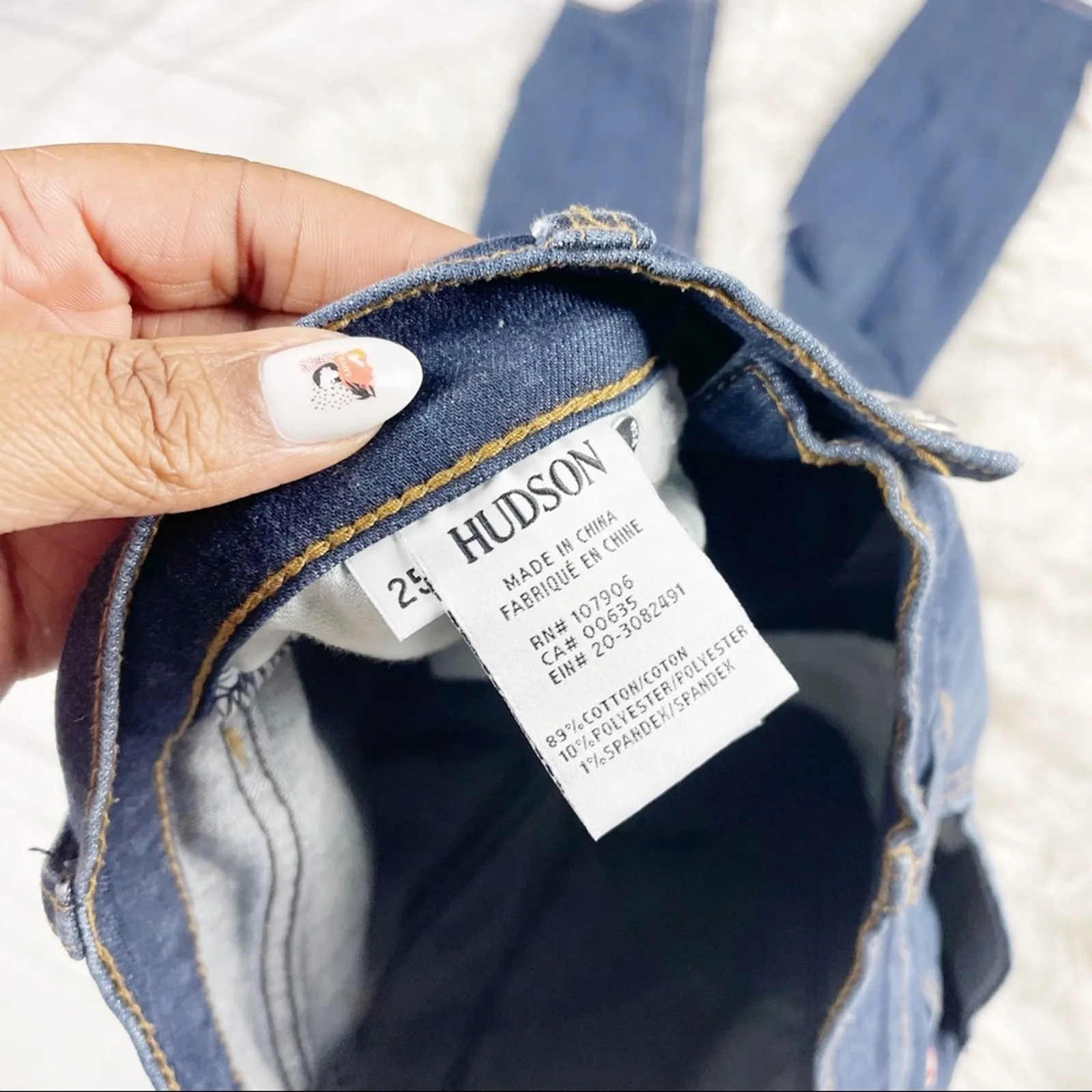 Hudson Women's Krista Super Skinny Ankle Jean in Hilly Size 25‎ - Image 4