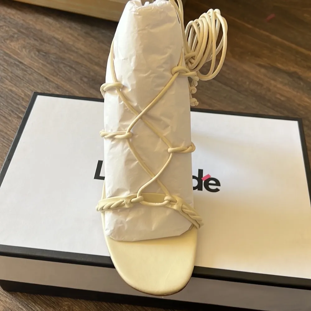 Larroude Kiki in Napa Ivory Size 9.5 - Image 2