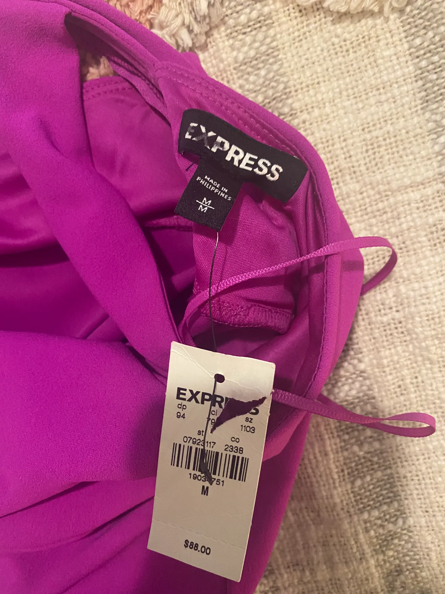 EXPRESS Bright Magenta Jumpsuit  - Image 9