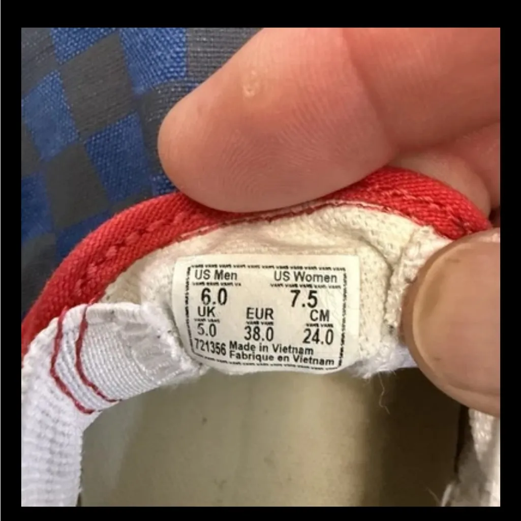 Vans OTW Classic Slip On Rally Sneakers Checkerboard Womens 7.5 Men 6 Skate Shoe - Image 13