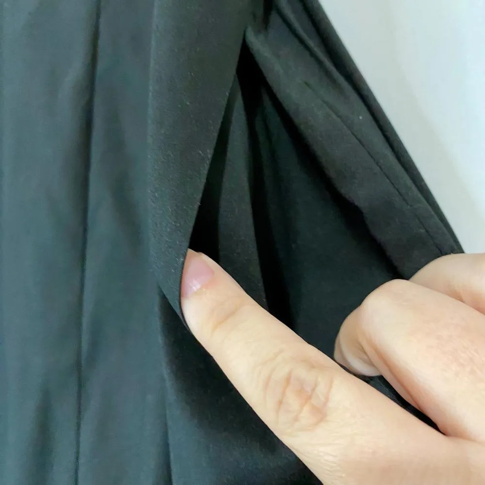 Universal Standard Women’s Midi Slit Skirt Black Size 12 EUC - Image 4