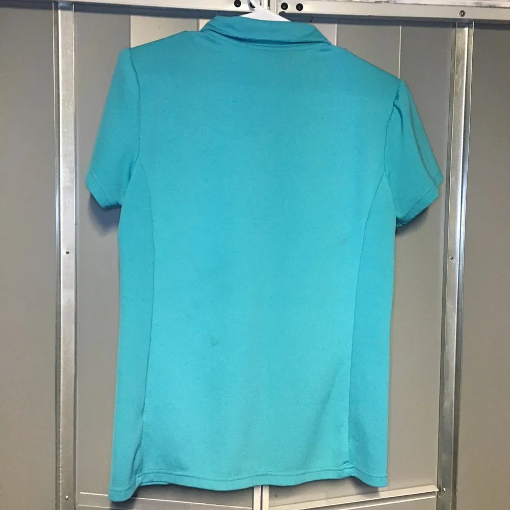 REEBOK Women’s Blue Polo Shirt Large - Image 3