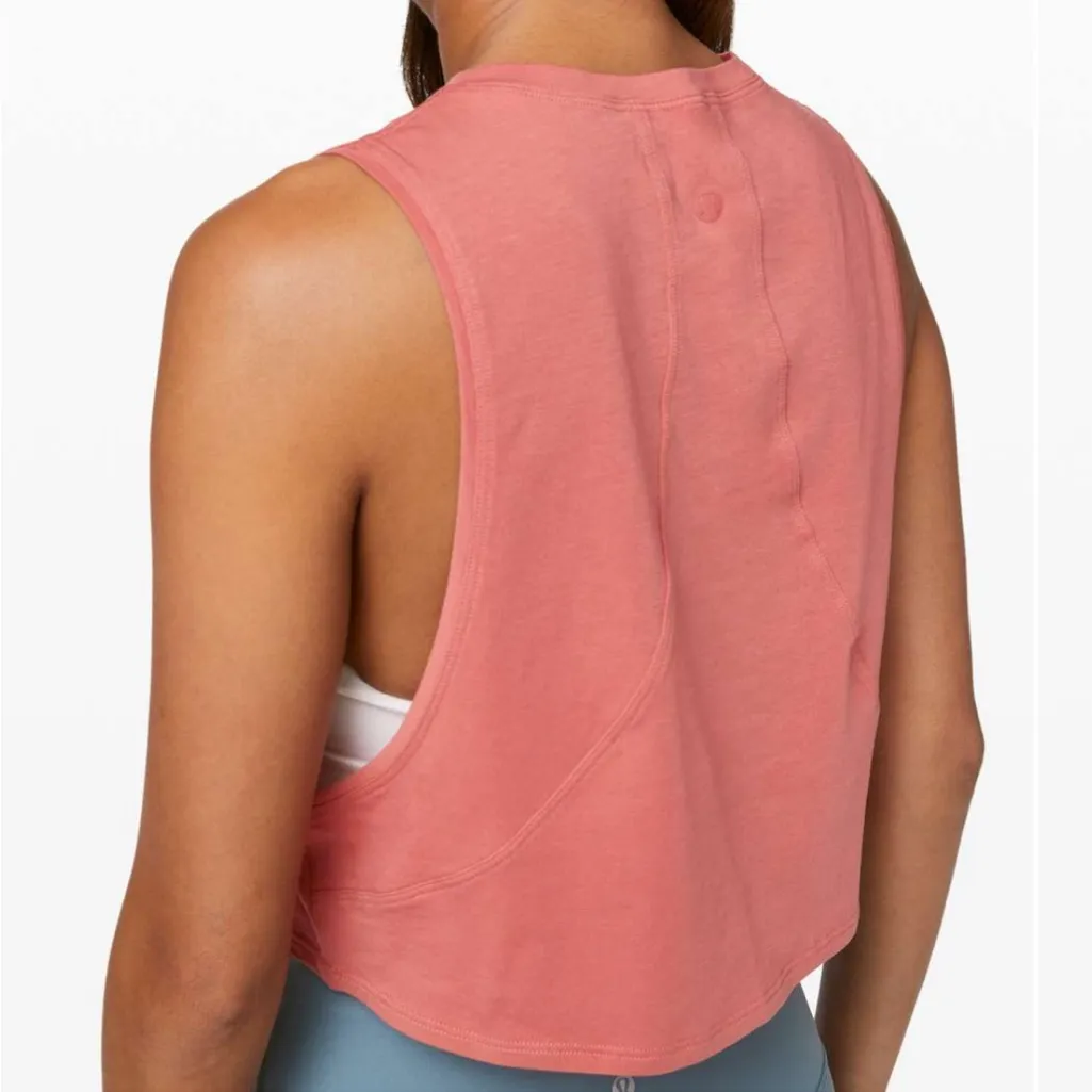 Lululemon • Muscle Love Crop Tank Rustic Coral - Image 5